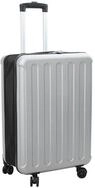 vidaXL Trolley Koffer mit Schloss Silber 43 x 27 x 66 cm ABS Kunststoff