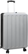 vidaXL Trolley Koffer mit Schloss Silber 50 x 30 x 76 cm ABS Kunststoff