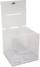EXACOMPTA Zeitungsst&auml;nder Urne 21cm, mit abnehmbarem Deckel - Kristall - 89058D,