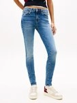 Tommy Jeans Skinny-fit-Jeans SOPHIE LW SKN mit Logo-Badge, in Kn&ouml;chell&auml;nge