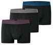 Schiesser Boxershorts 95/5 Multipacks (3er Pack) mit farblich abgesetztem,