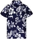 King Kameha Hawaiihemd "Hibiscus" Funky Hawaii-Hemd Herren Kurzarm Front-Tasche