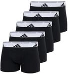 Trunk ADIDAS SPORTSWEAR "Active Flex Cotton", Herren, Gr. S, schwarz-wei&szlig; (006,