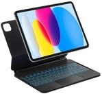 Inateck Magic Keyboard f&uuml;r iPad A16 11/10 Gen iPad-Tastatur (Freitragender...
