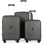 Hauptstadtkoffer Hartschalen-Trolley Kotti, 4 Rollen, 3er Kofferset Reisekofferset