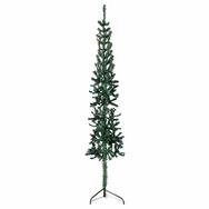 Kunstpflanze, vidaXL, K&uuml;nstlicher Halb-Weihnachtsbaum mit St&auml;nder Schlank...