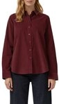 s.Oliver Hemdbluse aus Feincord, Relaxed Fit