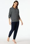 Schiesser Schlafanzug Casual Essentials (2 tlg) w&auml;rmende Frottee-Qualit&auml;t,