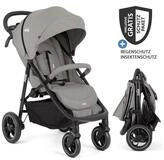 Joie Kinder-Buggy Litetrax - Pebble, Sportwagen mit Liegefunktion, Einhand-Faltung &
