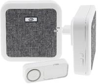 ChiliTec Gartensteckdose "Orchestra" neutralwei&szlig;, wassergesch&uuml;tzt, IP55, L90mm