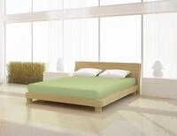 Mr. Sandman Spannbettlaken Full Elastan de luxe 180 x 200 cm, Baumwolle, Gummizug: