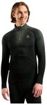 Odlo Langarmshirt Performance Warm Blackcomb (schnelltrocknend, nahtlos)...