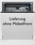 BEKO vollintegrierbarer Geschirrsp&uuml;ler BDIN36561P, 8,9 l, 15 Ma&szlig;gedecke, ProSmart