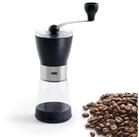 ADE Kaffeem&uuml;hle manuell mit Aromabeh&auml;lter aus Glas, Kegelmahlwerk, 65,00 g