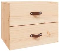vidaXL Nachttisch Wand-Nachttisch 50x36x40 cm (1-St)