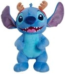 Pl&uuml;schfigur Simba 6315870696 - Disney, Stitch mit Rentiergeweih, Pl&uuml;sch, 25 cm