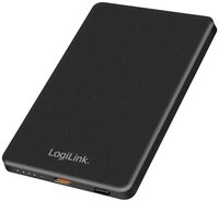 LogiLink PA0352 Magnetische Powerbank 5000 mAh, Magnet-Akku, USB-C PD,...