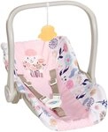 Baby Born Puppen Autositz Babyschale Blumen