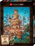HEYE Puzzle Safeckracker Suzie / Wanted!, 1000 Puzzleteile, Made in Germany