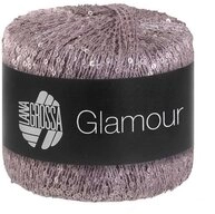 LANA GROSSA GLAMOUR H&auml;kelwolle, 115 m (Beilaufgarn mit Pailletten f&uuml;r funkelnde