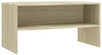 vidaXL TV-Schrank NA TV-Schrank Sonoma Eiche 80x40x40 cm Spanplatte Lowboard