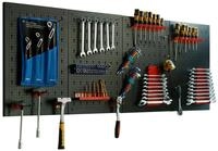 CCLIFE Lochwand Werkzeugwand Lochwand Metall Werkzeuglochwand Dreiteilig, 4...