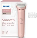 Philips Elektrok&ouml;rperrasierer Lady Shaver Series 8000 BRL129/00, Aufs&auml;tze: 1,