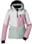 Skijacke KILLTEC "KSW 39 WMN SKI JCKT", Damen, Gr. 38, rosa (graugr&uuml;n),