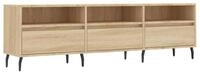 vidaXL TV-Schrank TV-Board Sonoma-Eiche 150x30x44,5 cm Holzwerkstoff
