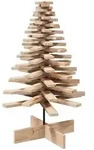 vidaXL K&uuml;nstlicher Weihnachtsbaum 100 cm Weihnachtsbaum Holz zum Schm&uuml;cken...