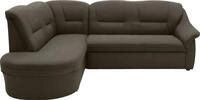 DOMO collection Ecksofa Faenza f&uuml;r kleine R&auml;ume, Stellma&szlig;e 232x176cm, komfortabel,