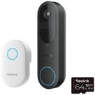 Reolink Video-T&uuml;rsprechanlage D340B Video Doorbell akkubetriebene WLAN