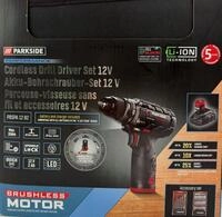 PARKSIDE PERFORMANCE&reg; Akku-Bohrschrauber 12V Akkuschrauber PBSPA 12 B2, 2 Akkus,