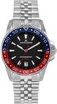 Jacques Lemans Quarzuhr Liverpool Diver 1-2205K, Armbanduhr, Herrenuhr,