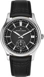 Jacques Lemans Quarzuhr Derby 1-2197A, Armbanduhr, Herrenuhr, Lederarmband, analog,