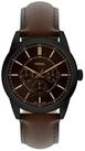 Fossil Quarzuhr PEARSON FS6138, Armbanduhr, Herrenuhr, Lederarmband, analog,...
