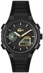 Lacoste Chronograph LC33 2011435, Quarzuhr, Armbanduhr, Herrenuhr, Silikonarmband,