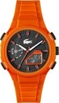 Lacoste Chronograph LC33 2011369, Armbanduhr, Herrenuhr, Silikonarmband, analog,