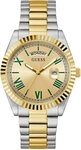 Guess Quarzuhr CONNOISSEUR GW0265G14, Armbanduhr, Herrenuhr, Datum, Wochentag,