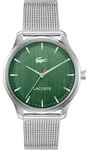 Lacoste Quarzuhr Lisbon 2011374, Armbanduhr, Herrenuhr, Edelstahlarmband, analog