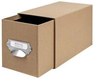 R&ouml;ssler Aufbewahrungsbox R&Ouml;SSLER Schubladenbox S.O.H.O. mit Griff braun