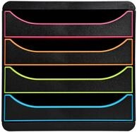 EXACOMPTA Briefablage Exacompta Big-BoxClassic Sw/Harlekin/Sw