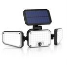 Brandson LED Solarleuchte Solar Sicherheits-/Au&szlig;enlampe, 120 LEDs, PIR-Sensor,...