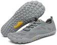 SAGUARO Smart I (flexible Sohle, breite Zehenbox) grau Barfu&szlig;schuh
