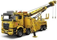 Mould King 17028 Abschlepp-LKW Gelb Konstruktions-Spielset, (4883 St)