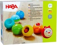 Haba Entdeckerbausteine Raupe Spielbausteine, Made in Germany, mit Soundeffekt