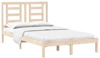 vidaXL Bett Massivholzbett ohne Matratze 120x200 cm Kiefernholz