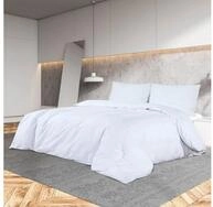 vidaXL Bettbezug vidaXL Bettw&auml;sche-Set Wei&szlig; 200x220 cm Leichte Mikrofaser