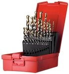 Dormer Spiralbohrer, Set 1-10,5 mm x0,5+KL A002 in Box 118G Typ N 4xD 24-teilig...