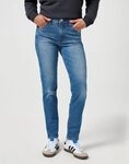 Wrangler 5-Pocket-Jeans mit kontrastfarbenen N&auml;hten